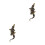 2Pcs Sturdy Soft Rubber Model Educational Toy for Children 7
