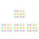 Compact Travel Soap Paper Sheets Soluble Mini Scented Hand Soap 6