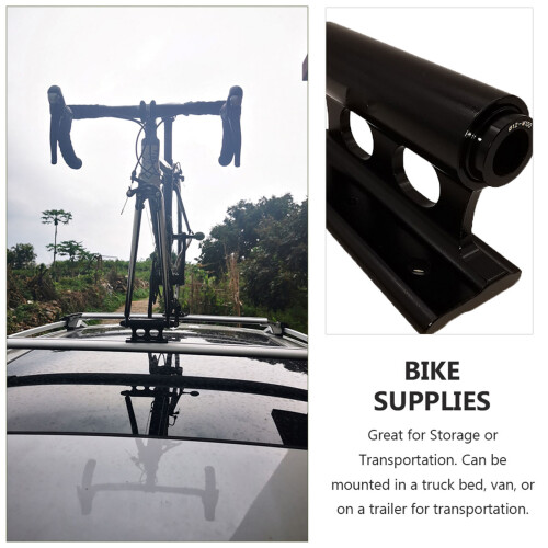 4Ensembles Fixations Fourche Vélos Robustesse Noir 2