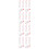48Pcs Mini Luminous LED Lights White Plastic DIY Party Lanterns 9