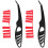 2Ensembles Grattoir Silicone Pour Colle Angulaire 4