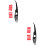 2Ensembles Grattoir Silicone Pour Colle Angulaire 7