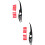 2Ensembles Grattoir Silicone Pour Colle Angulaire 8