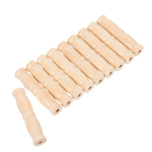 30Pcs Smooth Finish Wooden Handle for Pails and Baskets Grip 2