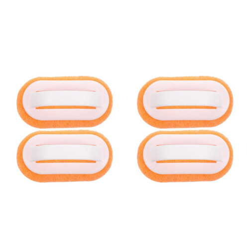 4Pcs White Dish Brush with Handle for Kitchen Cleaning Stubborn Stains 2