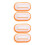 4Pcs White Dish Brush with Handle for Kitchen Cleaning Stubborn Stains 5