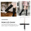 8St Verstelbare Punk Leg Suspender Met Hartvormige Ringen, Mode 9