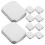 48Pcs Portable Silver Tin Storage Boxes Small Tinplate Tins 3
