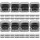 48Pcs Portable Silver Tin Storage Boxes Small Tinplate Tins 7