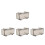 4Pcs Compact Light Grey Toy Car Organizer Box with Removable Dividers 6