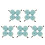 20Pcs Universal Stroller Wheels Sky-Blue PP 360 Swivel Quiet Use 9