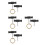 4Sets Vehicle Windshield Wire Removal Tool Kit in Assorted Colors 7