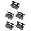 5Pcs Black Car Grab Handle PVC Assist Grip Headrest Hook for Elderly 7