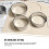 4Sets Reusable Stainless Steel Mousse Mold Silver Kitchen Tool 10