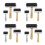 12Pcs Assorted Color Rubber Printmaking Rollers for Craft and Painting 9