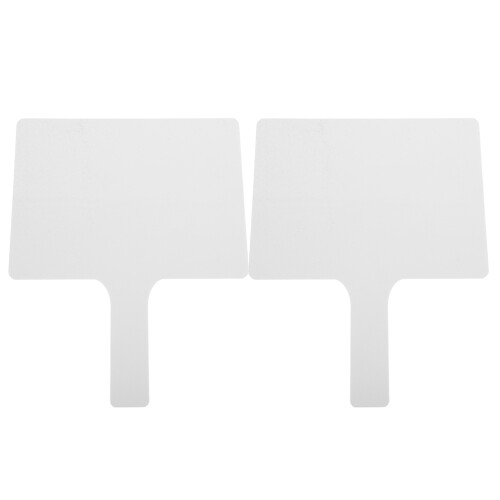 4Pcs Acrylic Classroom Whiteboard Handheld Dry Erase Paddles 1
