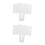 4Pcs Acrylic Classroom Whiteboard Handheld Dry Erase Paddles 5
