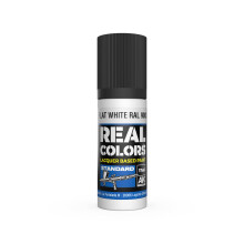 AK Interactive RC806 Flat White RAL 9003 17ml Real Colours Lacquer Paint