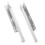 4Pcs Full Extension Silver Drawer Slides Soft Close Heavy Duty Rails 3
