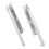 4Pcs Full Extension Silver Drawer Slides Soft Close Heavy Duty Rails 5