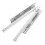 4Pcs Full Extension Silver Drawer Slides Soft Close Heavy Duty Rails 6