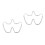 2Pcs Stainless Steel Taco Shell Holder Rack for Quick Party Serving 6