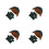 4Sets Speelset Pop Leger En Hoed Groen Duurzaam Polyester 5