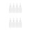 8St Silicone Voedingsfles Puppy Wit Herbruikbaar 7