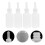 8St Silicone Voedingsfles Puppy Wit Herbruikbaar 11