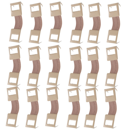 240Pcs Durable Aluminum Bandage Wrap Clips Portable Elastic Holders 1