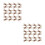 240Pcs Durable Aluminum Bandage Wrap Clips Portable Elastic Holders 3