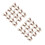 240Pcs Durable Aluminum Bandage Wrap Clips Portable Elastic Holders 8