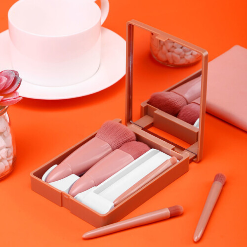 15 Pcs Makeup Brushes Powder Brush With Mirror Face Beauty Tools 2
