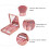 15 Pcs Makeup Brushes Powder Brush With Mirror Face Beauty Tools 5