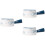 3Pièces À Lait Céramique Bleu Polyvalent Pour 7