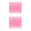 100Pcs Professional Nail Art Tools Rosy Plastic Cuticle Pusher Set 5