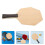 4Pièces Raquettes Tennis De Table Bois Forme Hexagonale Usage 10