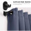 10Pcs Plastic No Drill Curtain Rod Holders Adhesive Black Brackets 7