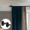 10Pcs Plastic No Drill Curtain Rod Holders Adhesive Black Brackets 10