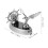 3Pcs ABS Car Aromatherapy Diffuser Solar- Freshener Silver 11