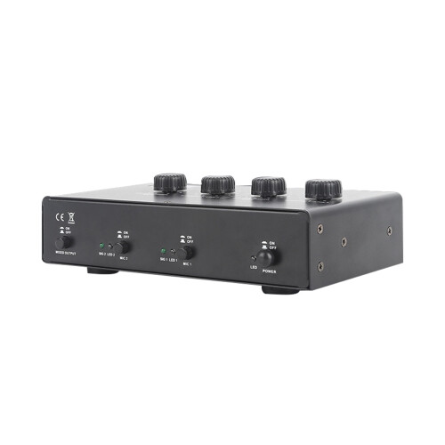 2Sets Universal Microphone Preamp with Supply, Dark Grey 2