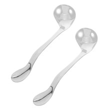 2Pièces Ustensiles Flexibles Manche Long Adaptés Aux Seniors