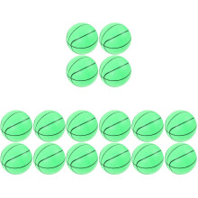 4Ensembles Ballons Basket Lumineux PVC Verts Pour Enfants Et Loisirs