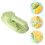 2Pcs Handheld Dumpling Maker Green PP 2 in 1 Dough Press Tool 3