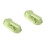 2Pcs Handheld Dumpling Maker Green PP 2 in 1 Dough Press Tool 10
