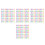 1400Pcs Assorted Mini Paper Brads Iron Split Leg Craft Fasteners 5
