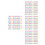 1400Pcs Assorted Mini Paper Brads Iron Split Leg Craft Fasteners 6