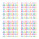 1400Pcs Assorted Mini Paper Brads Iron Split Leg Craft Fasteners 8