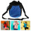 5Pcs Durable Bags with Adjustable Waist Strap for Climbing 9