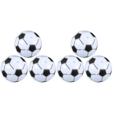6Pcs PVC Inflatable Sports Balls for Beach, Pool, and Outdoor Games
